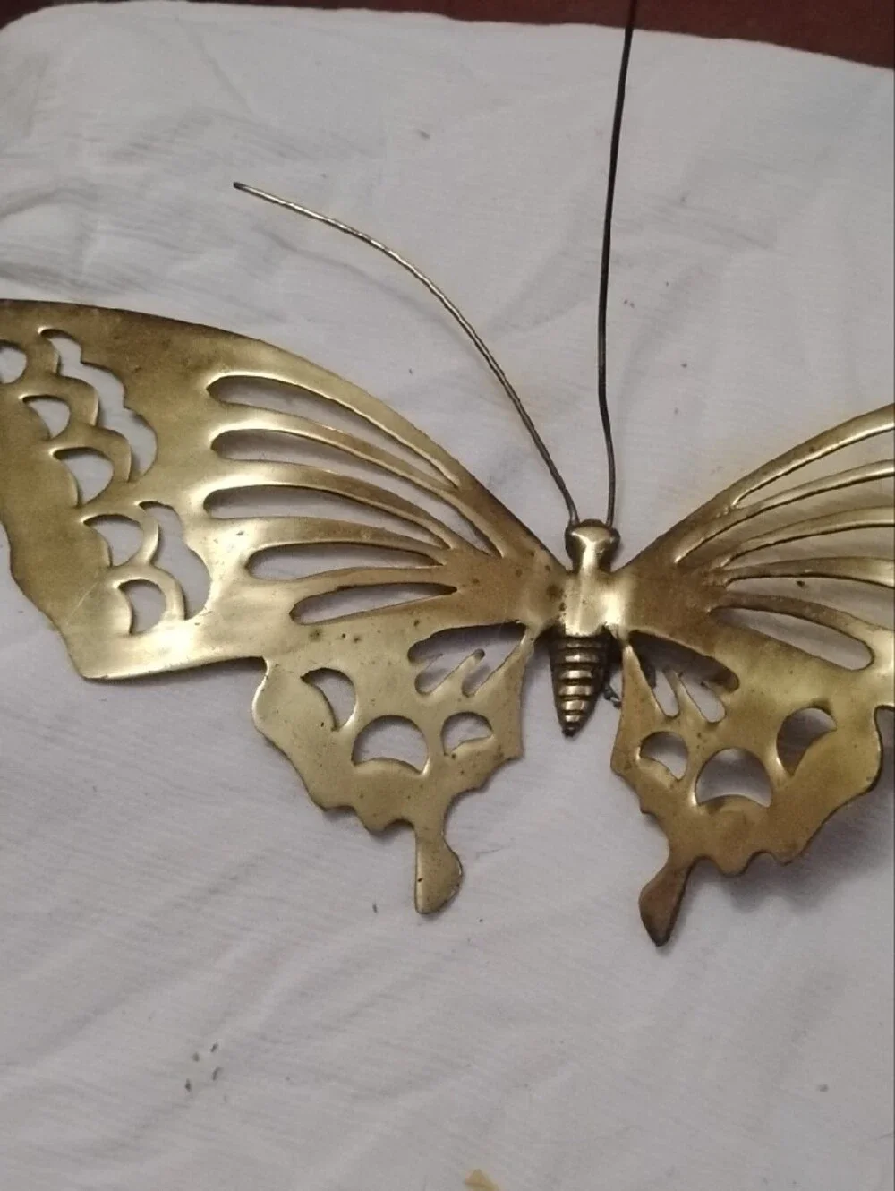 Hollywood Regency ornate butterfly